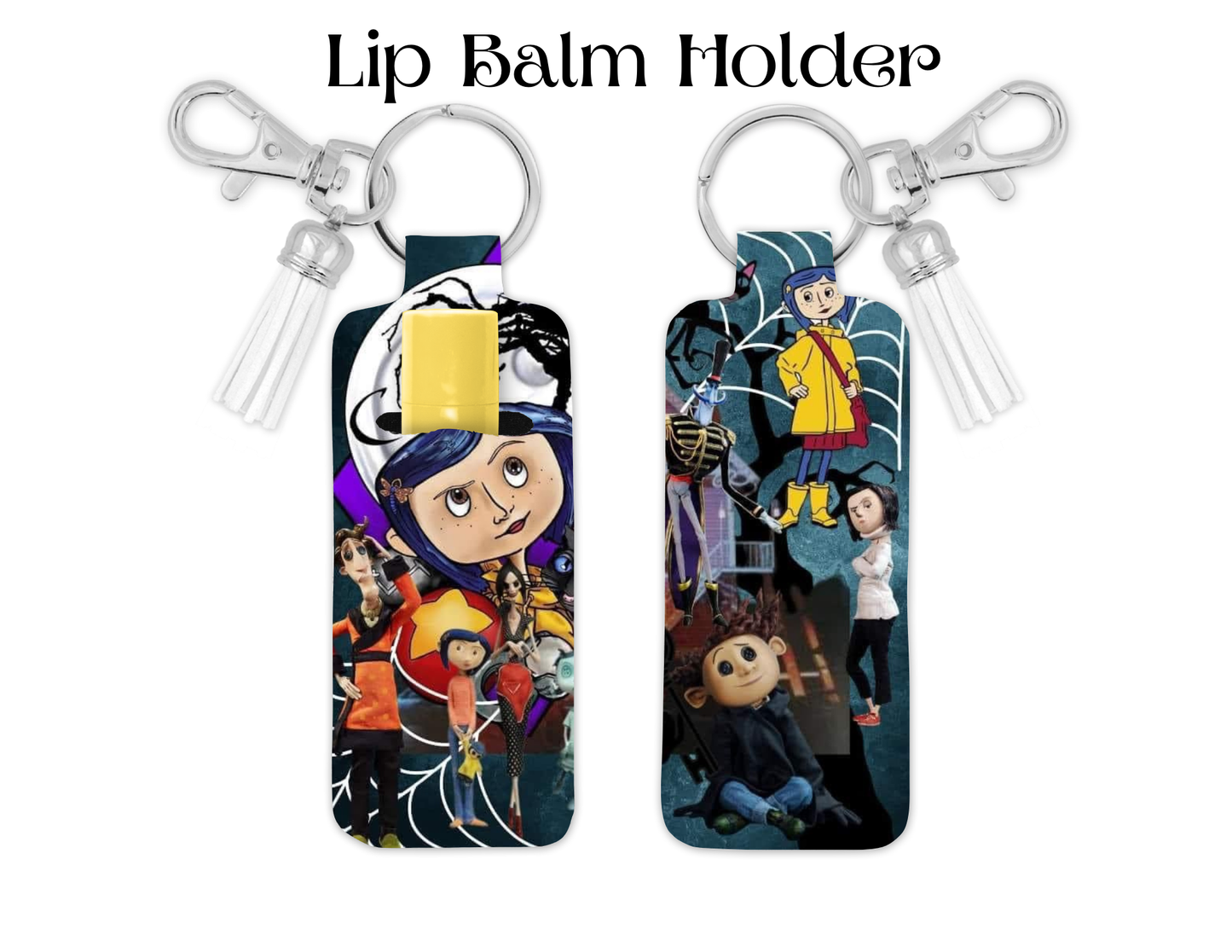 Purple Cartoon Lip Balm Holder, Different Designs Available