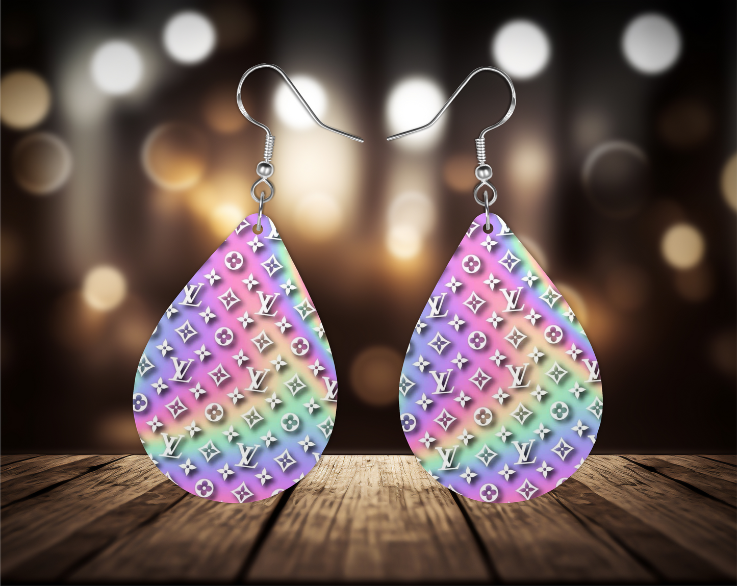 Multicolor Earrings, fashion Design, Teardrop Earrings