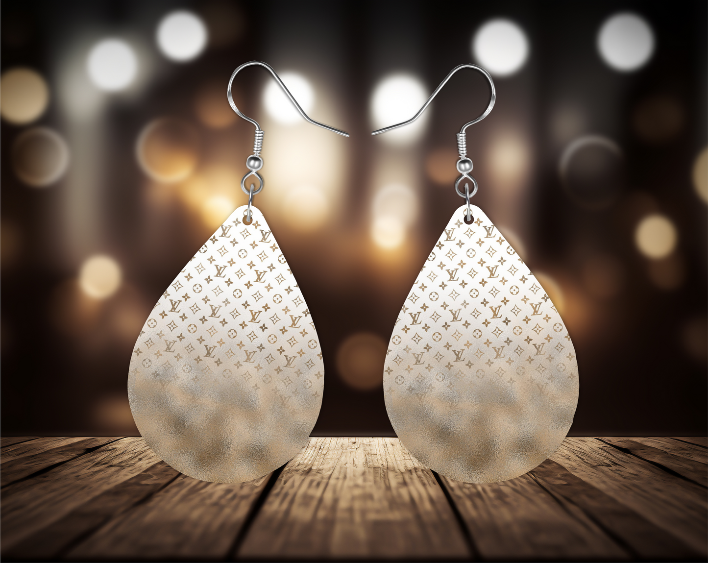Cloudy White Earrings, Fashion Design Teardrop Earrings