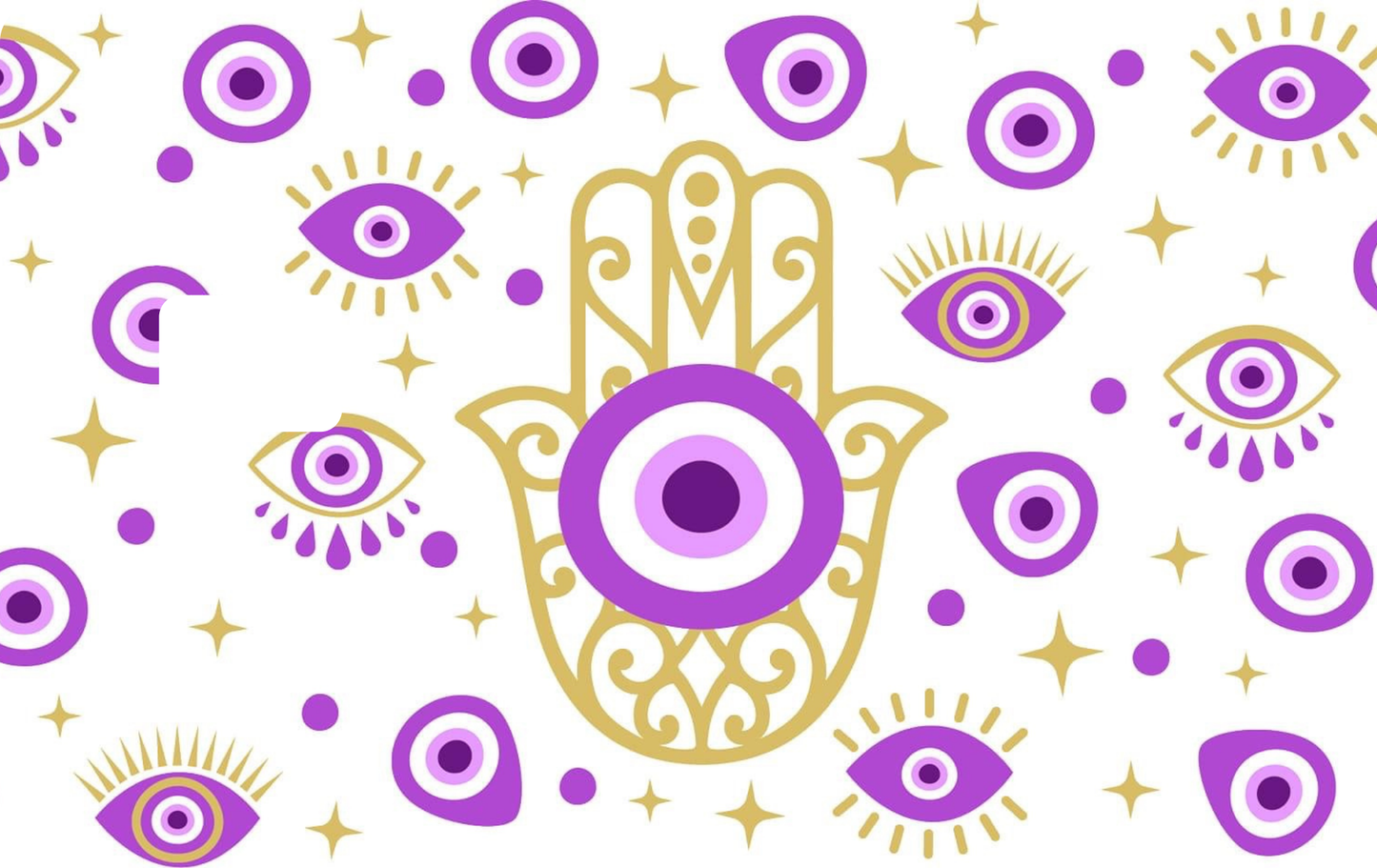 Evil Eye Design Debit Card Decal Skins