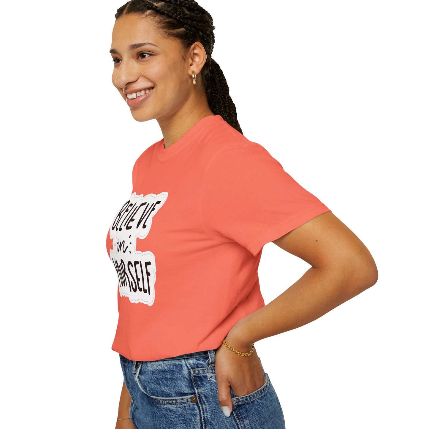 Believe in Yourself T-shirt | Inspirational Handlettered Motivational Tee