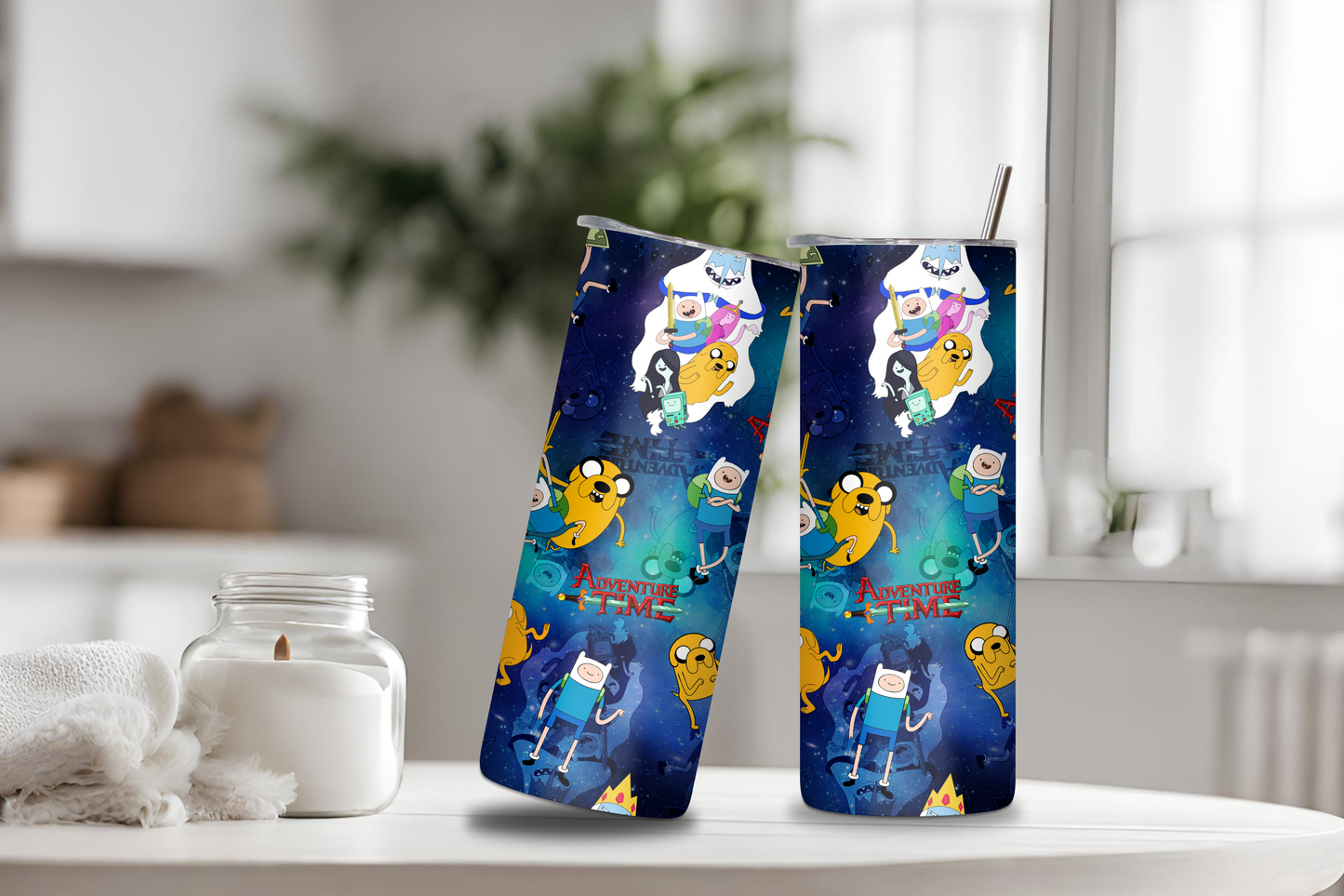 Adventure Tumbler, 20 oz skinny tumbler, custom tumbler, drinkware