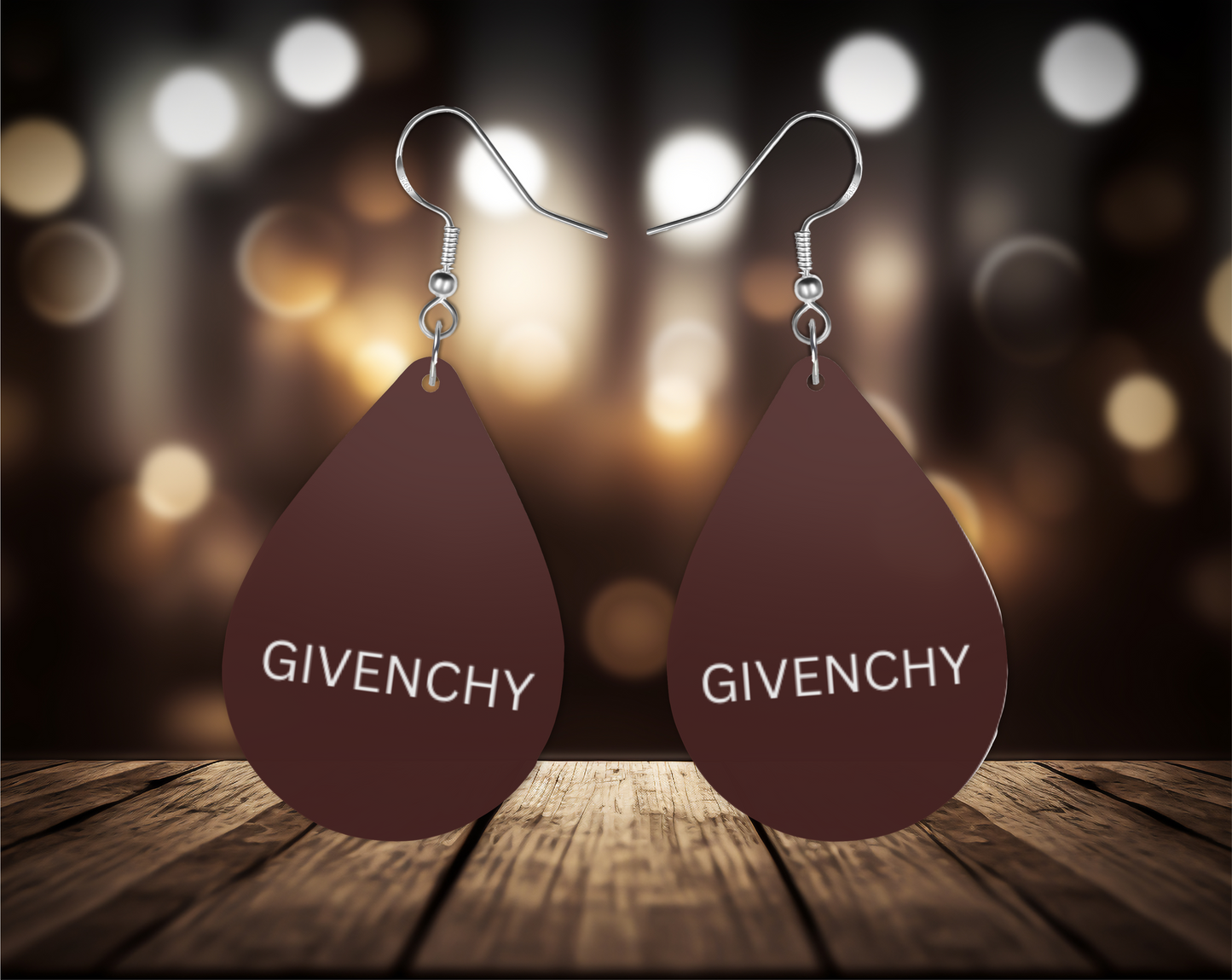 G Brown Earrings, Fashion Design Teardrop Earrings