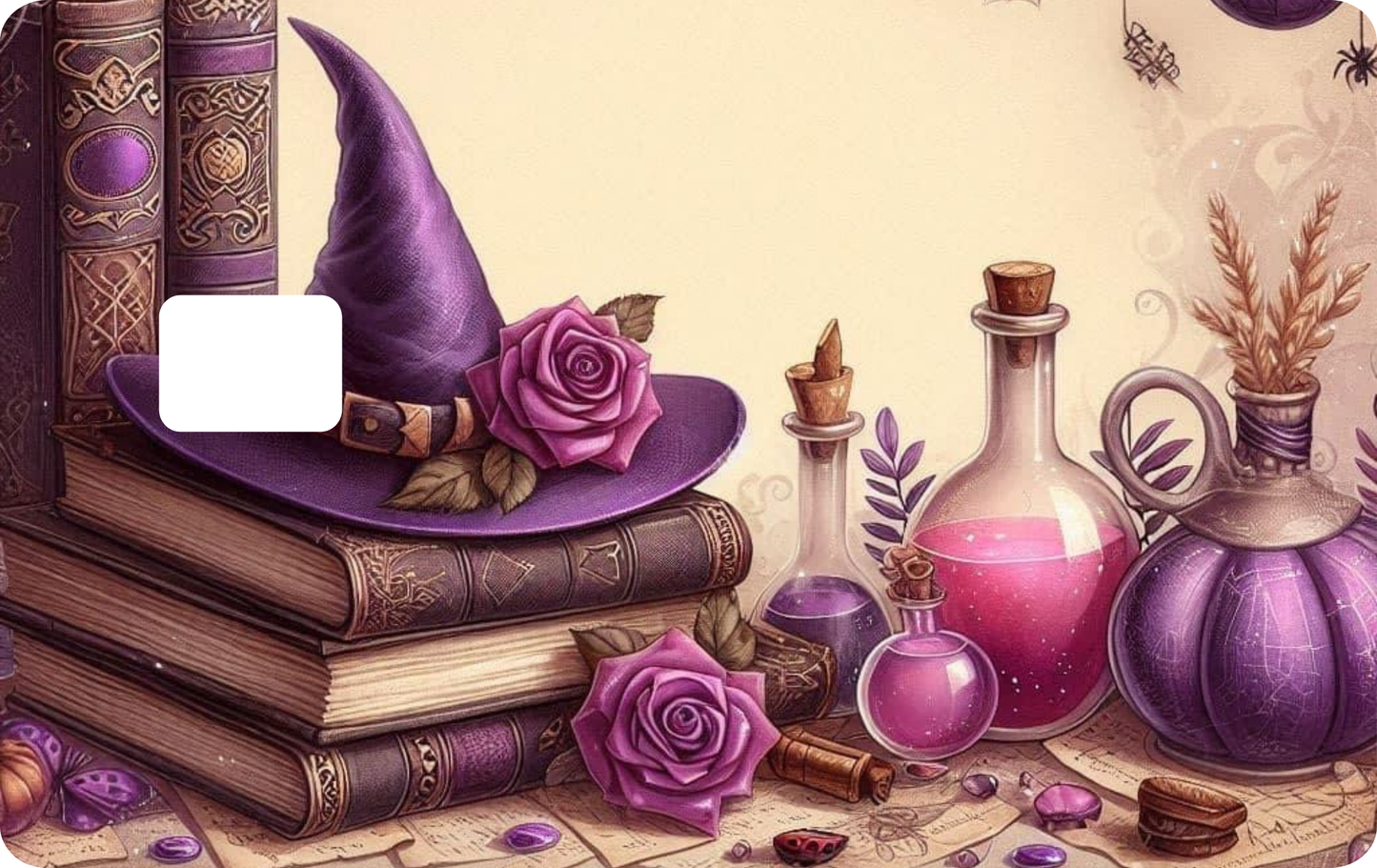 Witchy Hat Design Debit Card Decal Skins