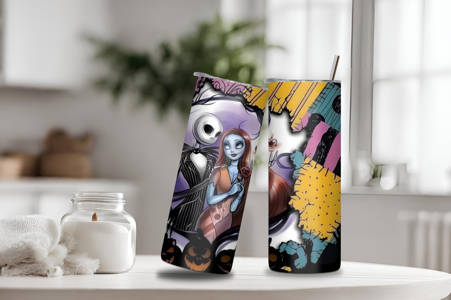 Before Christmas Tumbler, 20 oz skinny tumbler