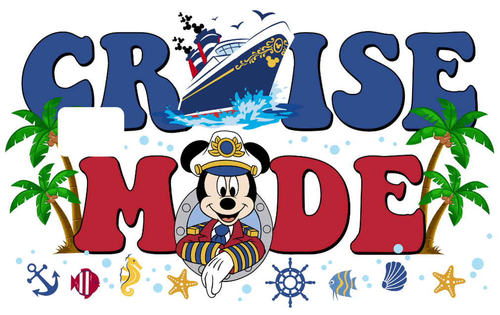 Cruise Mouse Cartoon Design Debit Card Skins