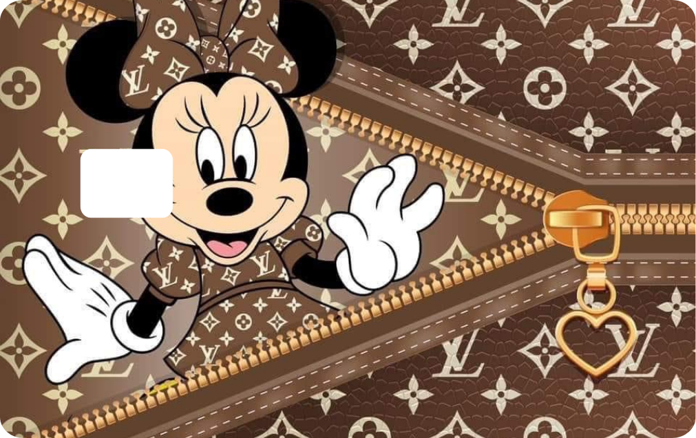 Minni Cartoon Design Debit Card Skins