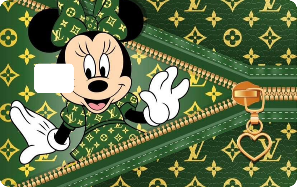 Minni Cartoon Design Debit Card Skins