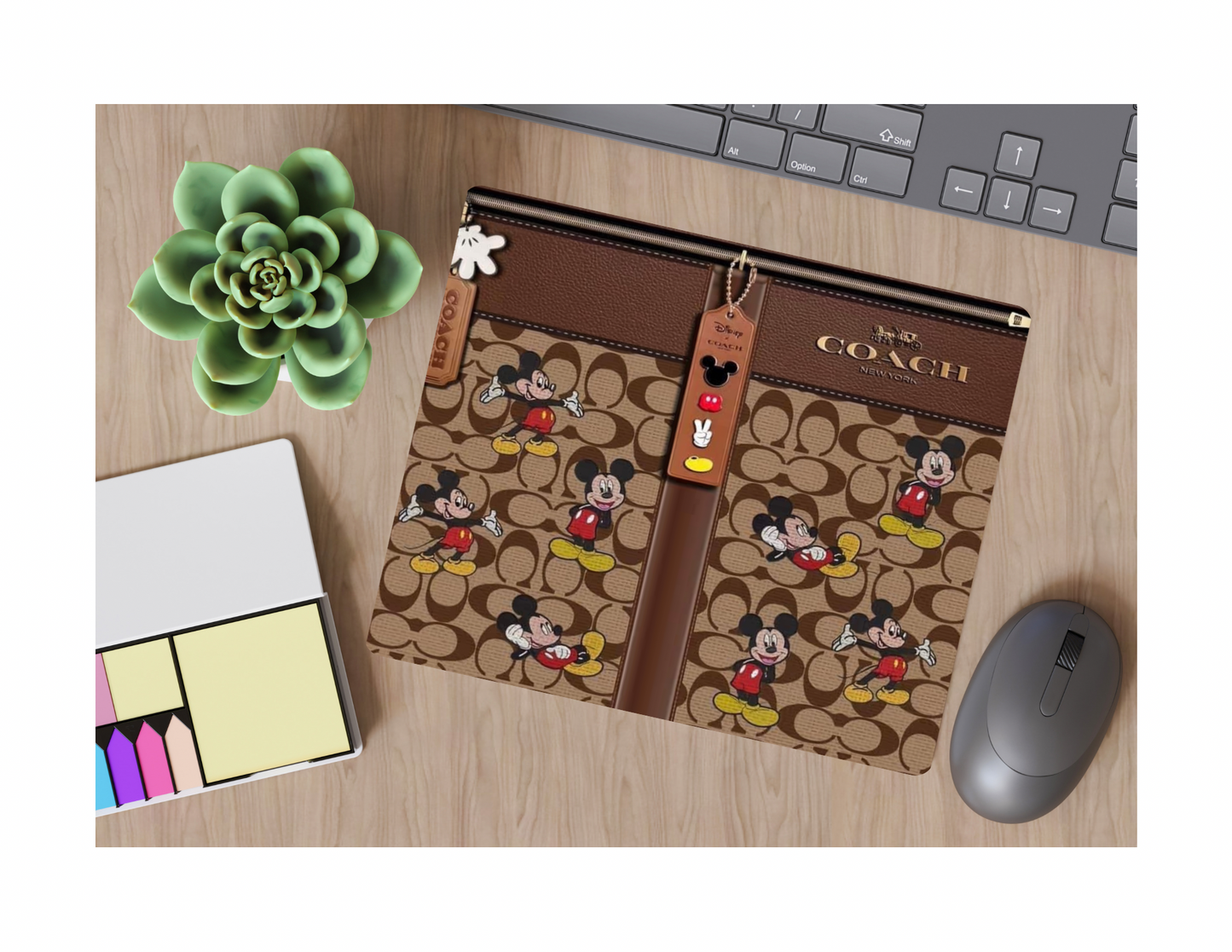 Brown Mousepad, desk accessory