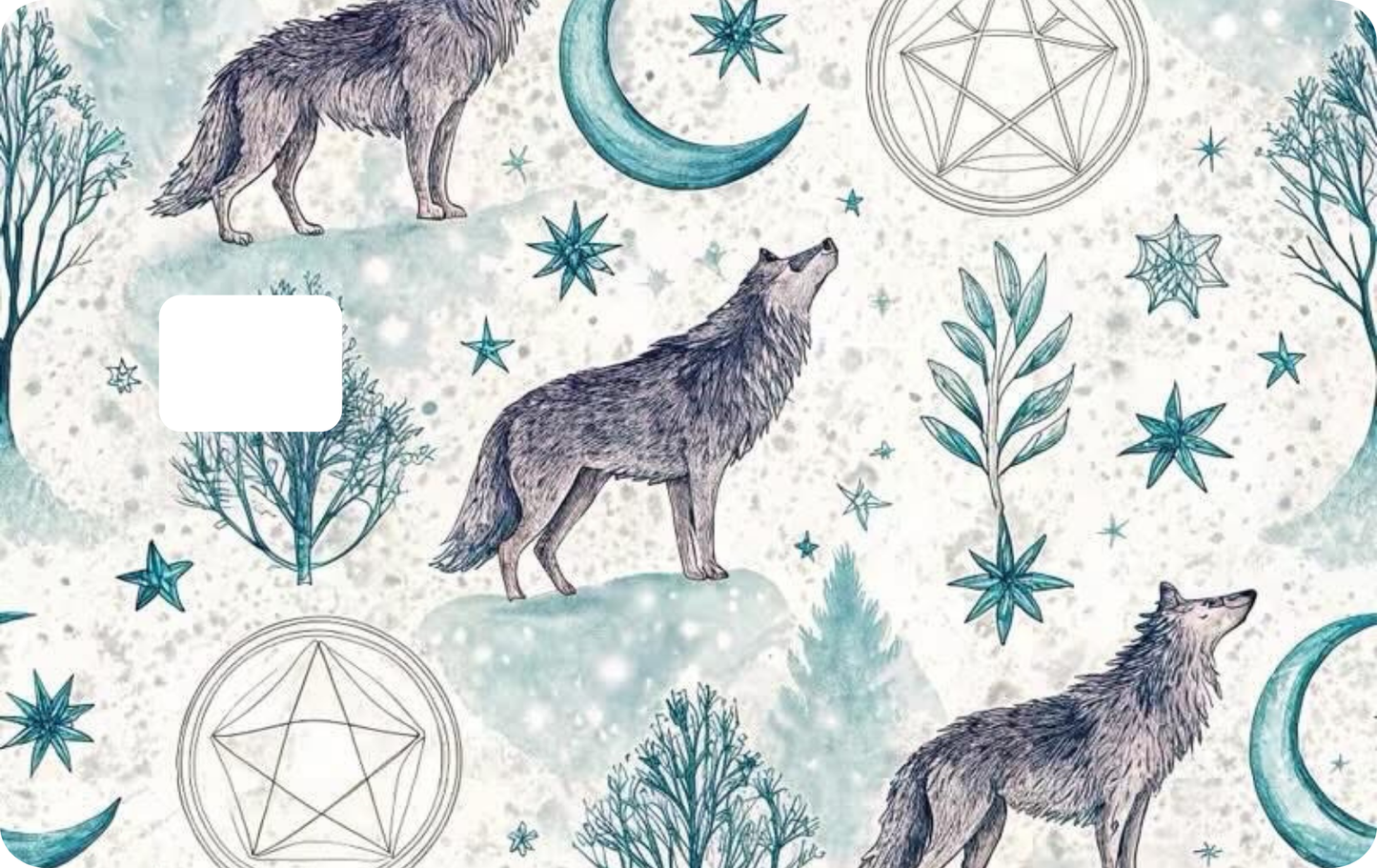 Wolf Debit Card Skins