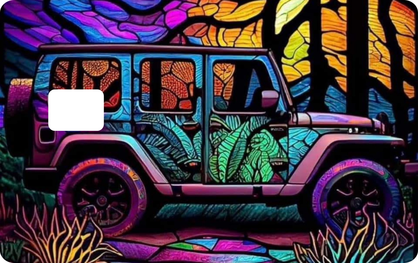 Car Design Debit Card Decal Skins
