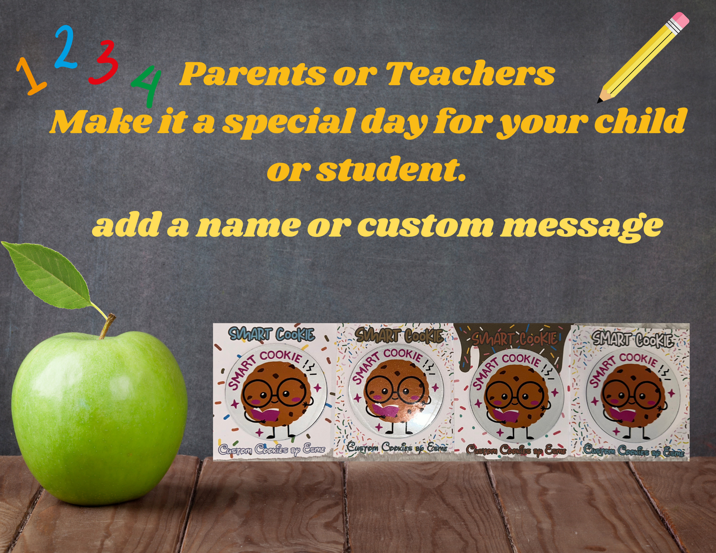 Smart Cookie Magnets, Personalized