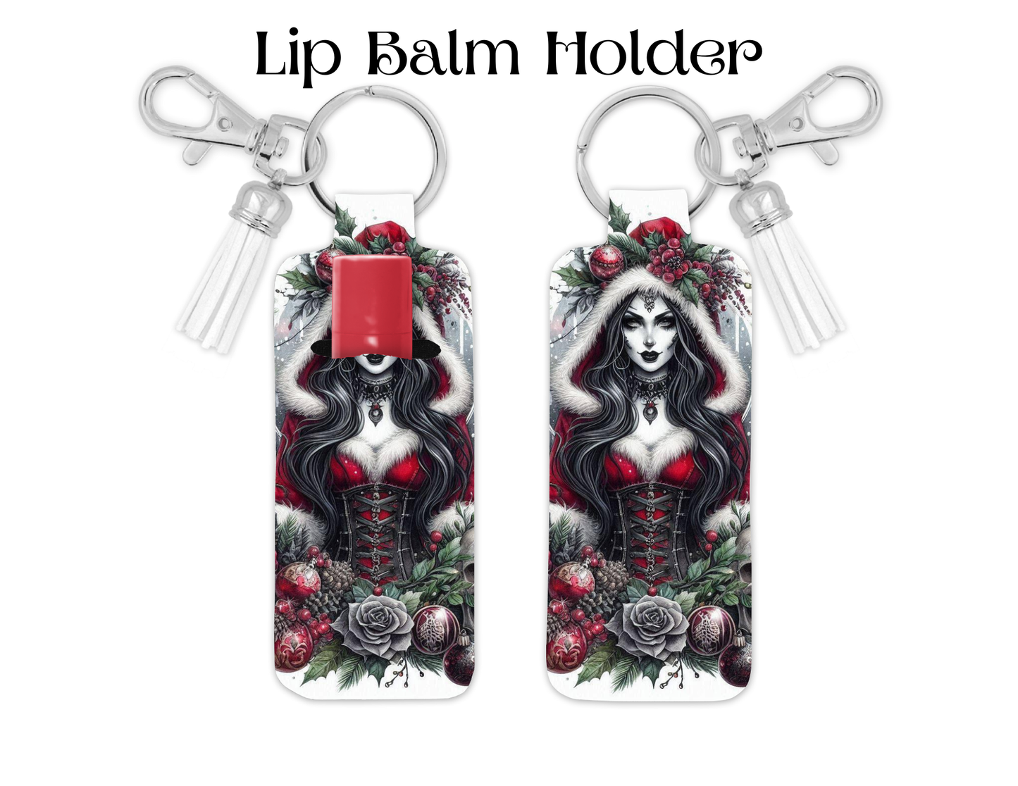 Sexy Lady Christmas Lip Balm Holder