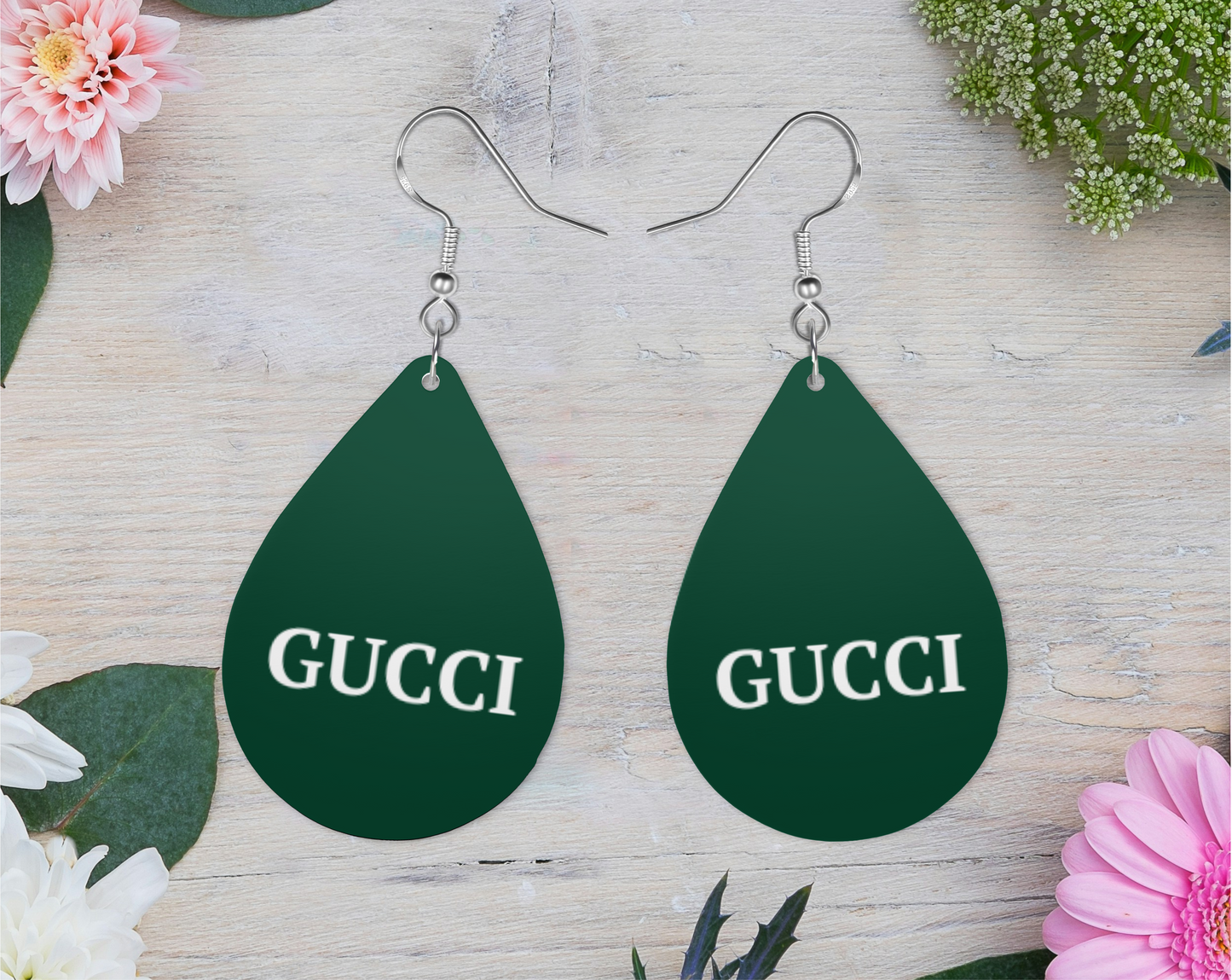 G Necklace, Make it set! Green