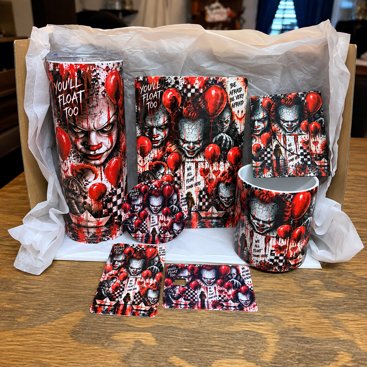 Horror Gift Set, Holiday Birthday Gift Set