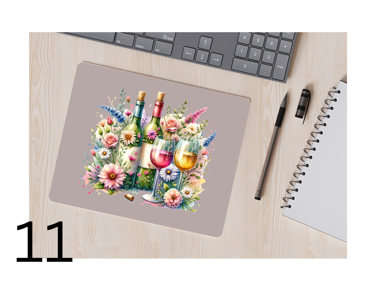 Wine Time Mousepads