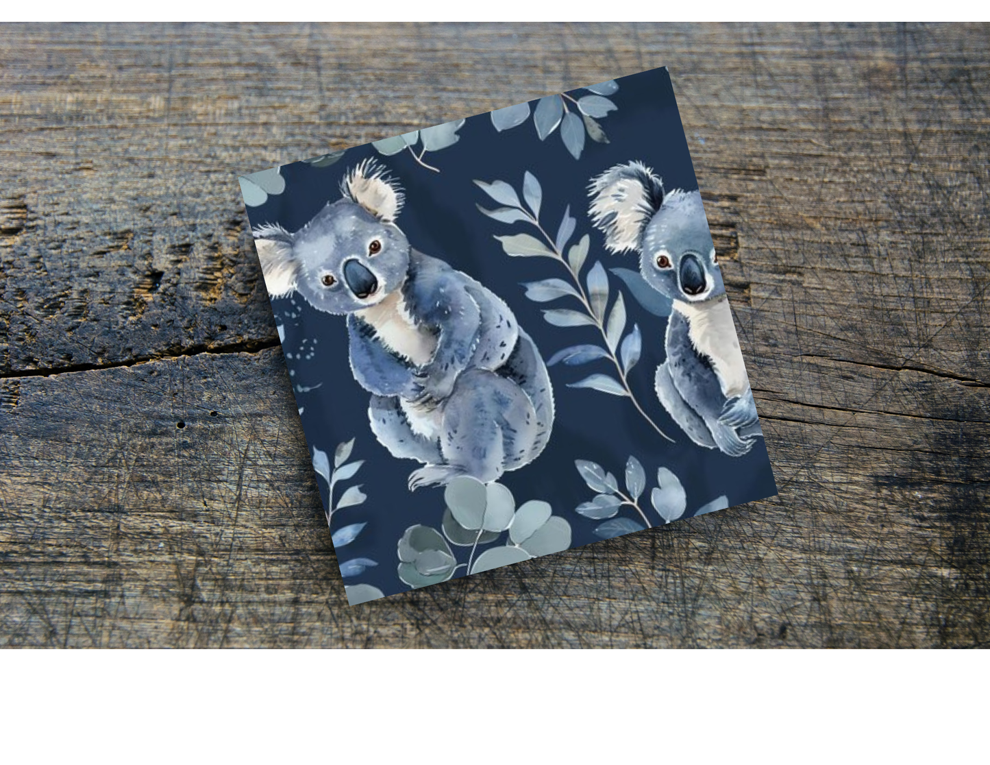 Koala Home Coasters, several designs