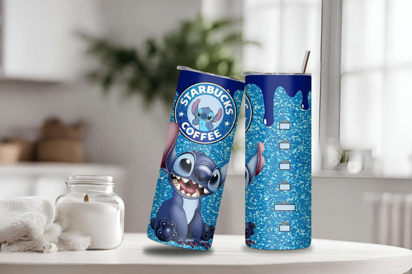 Glitter Tumbler, 20 oz skinny tumbler, custom tumbler, drinkware