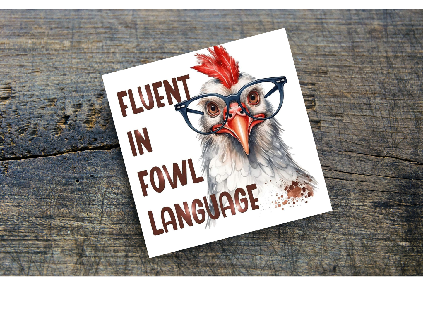 Chicken Home Coasters, several designs
