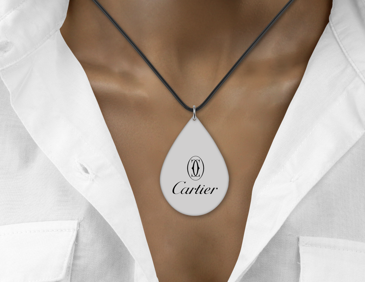 C Necklace, Make it set!, Grey