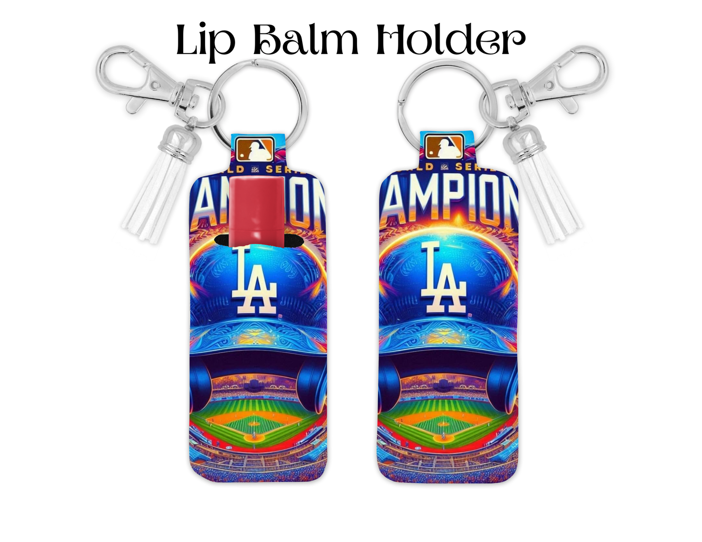 Sports Lip Balm Holder, 7 different teams