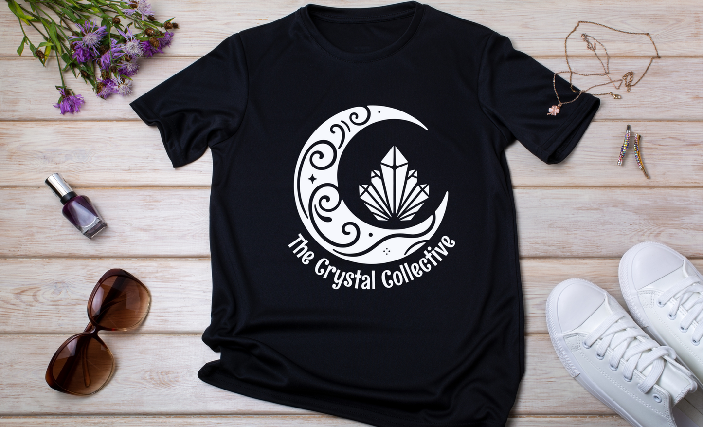 The Crystal Collective Merch, Adult T-Shirt