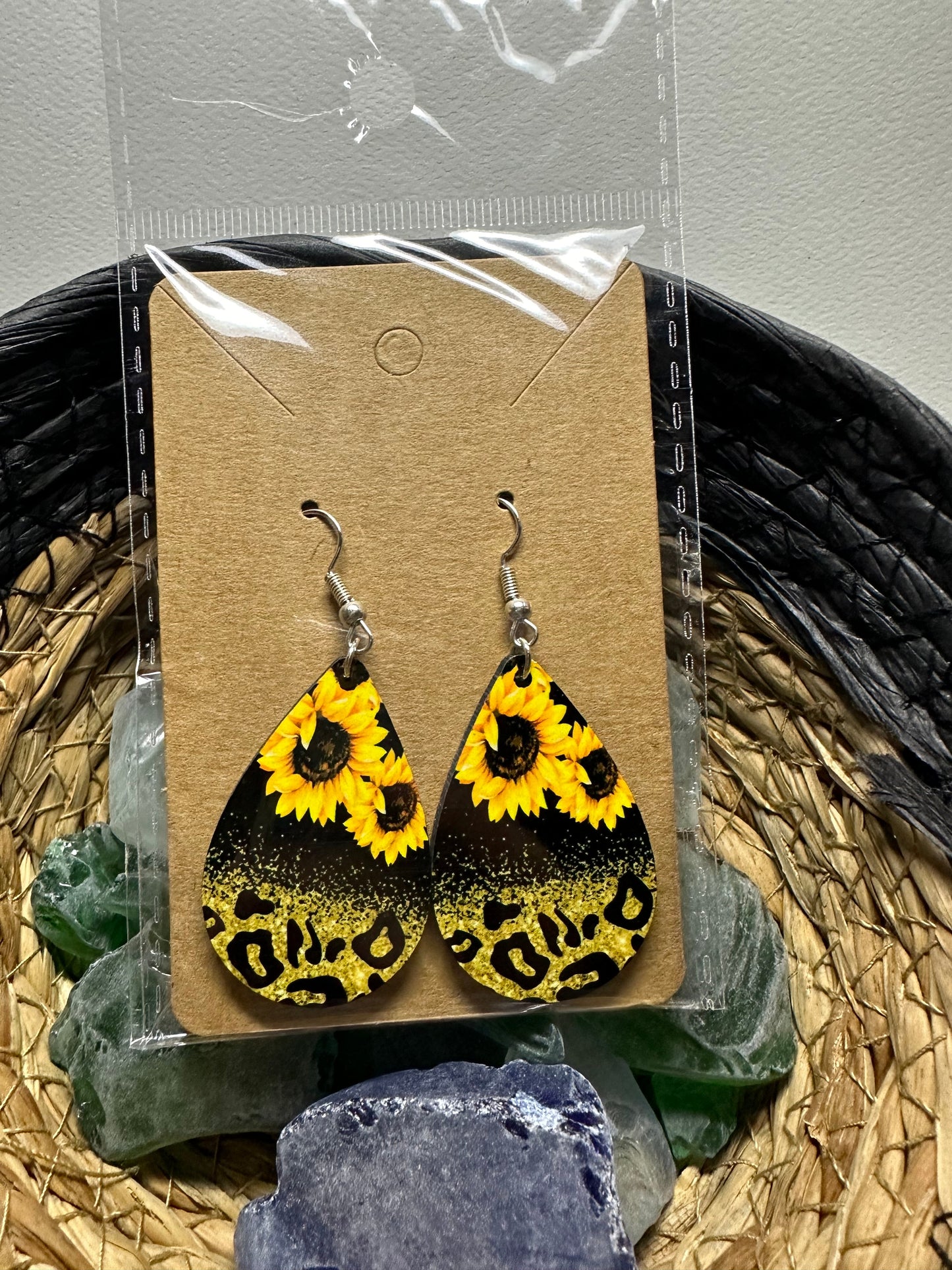 Sunflower Earrings, fashion accessory