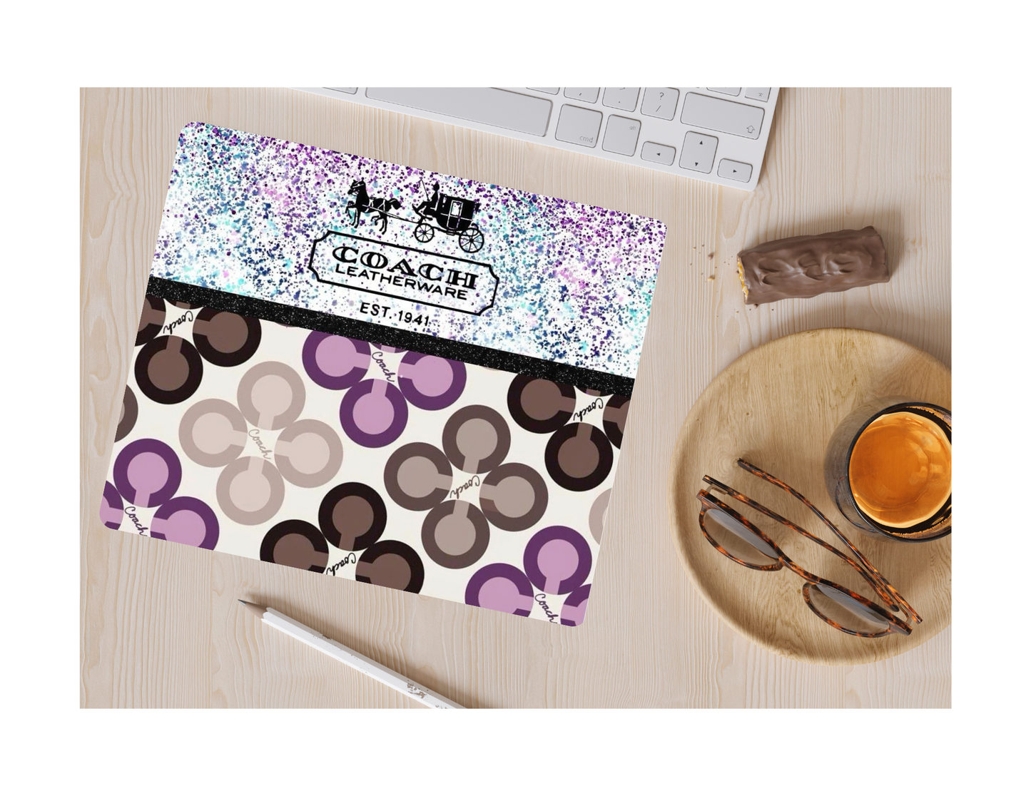 Flower Mouse Pad, desk accessory