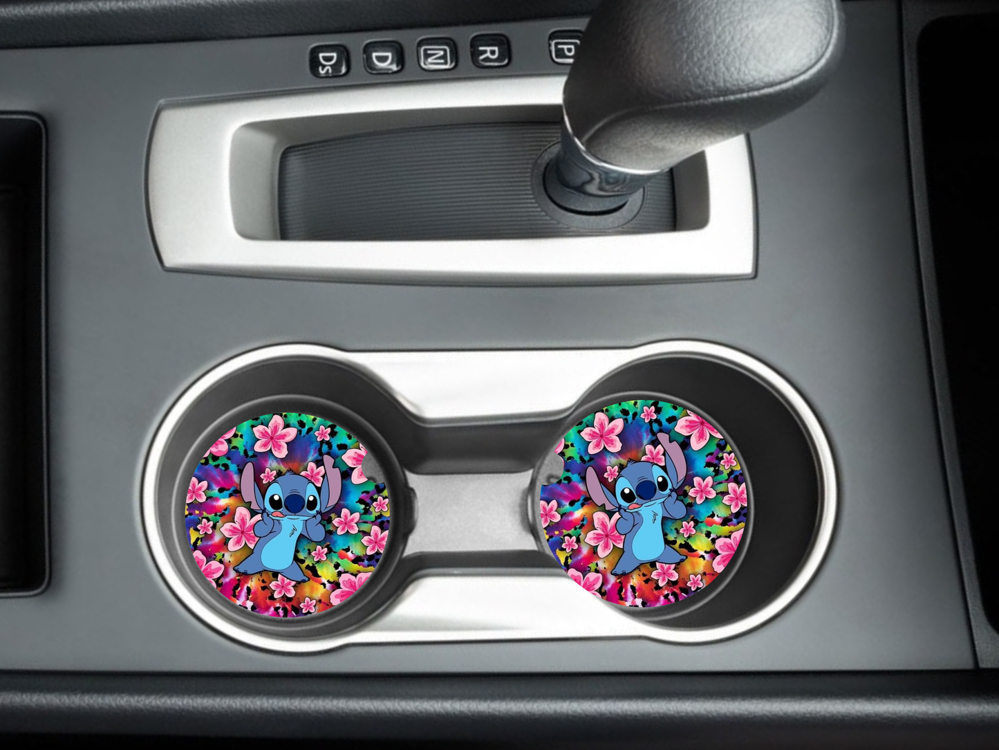Hawaii Cartoon Car Coasters, neoprene material, car accessory