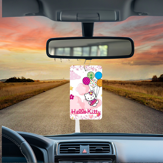 Cartoon Kitty Cat Ballon’s Air Freshener