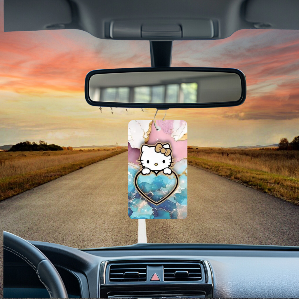 Cartoon Kitty Cat Air Freshener