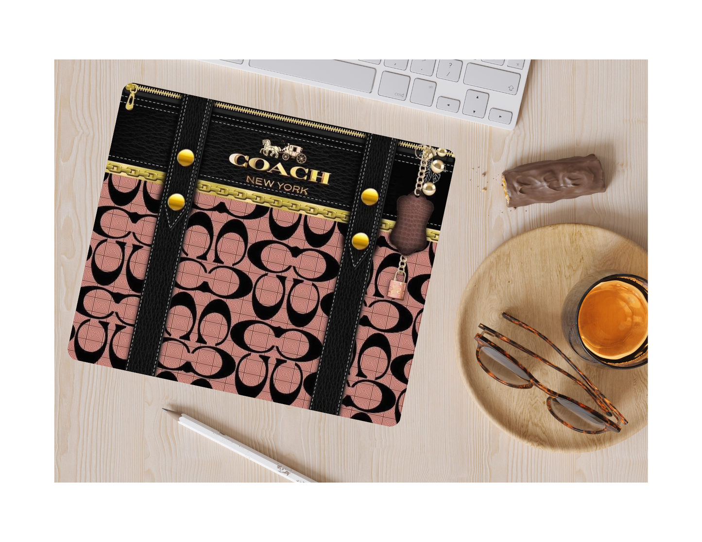 Pink Mousepad, desk accessory