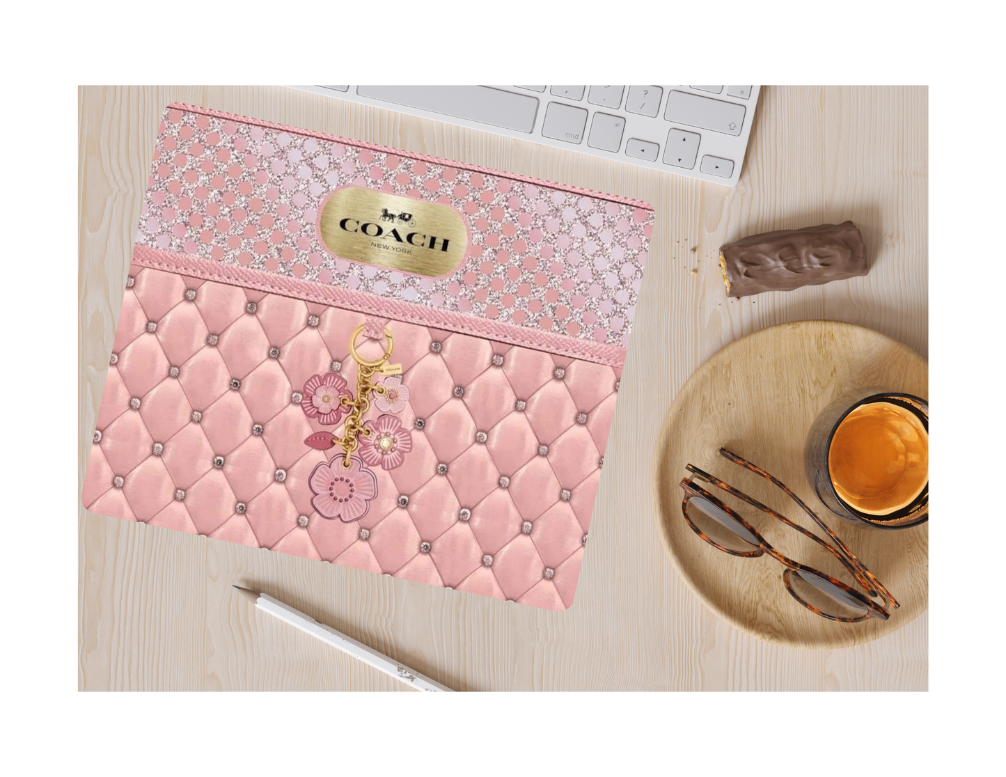 Luxury Pink Design mouse pad