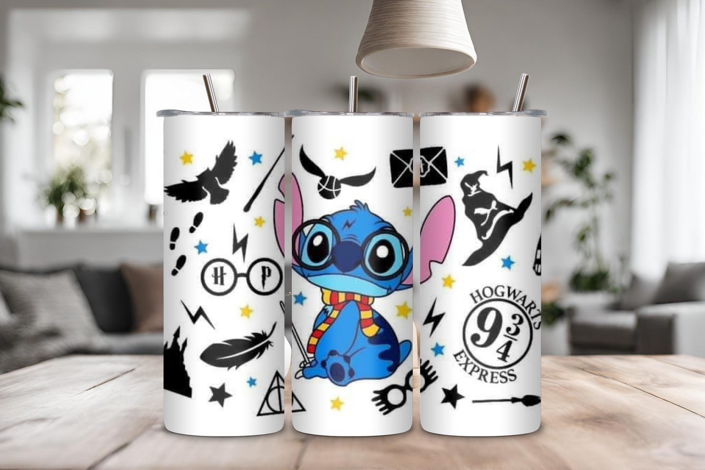 Cartoon Custom Tumbler, 20 oz skinny tumbler, drinkware