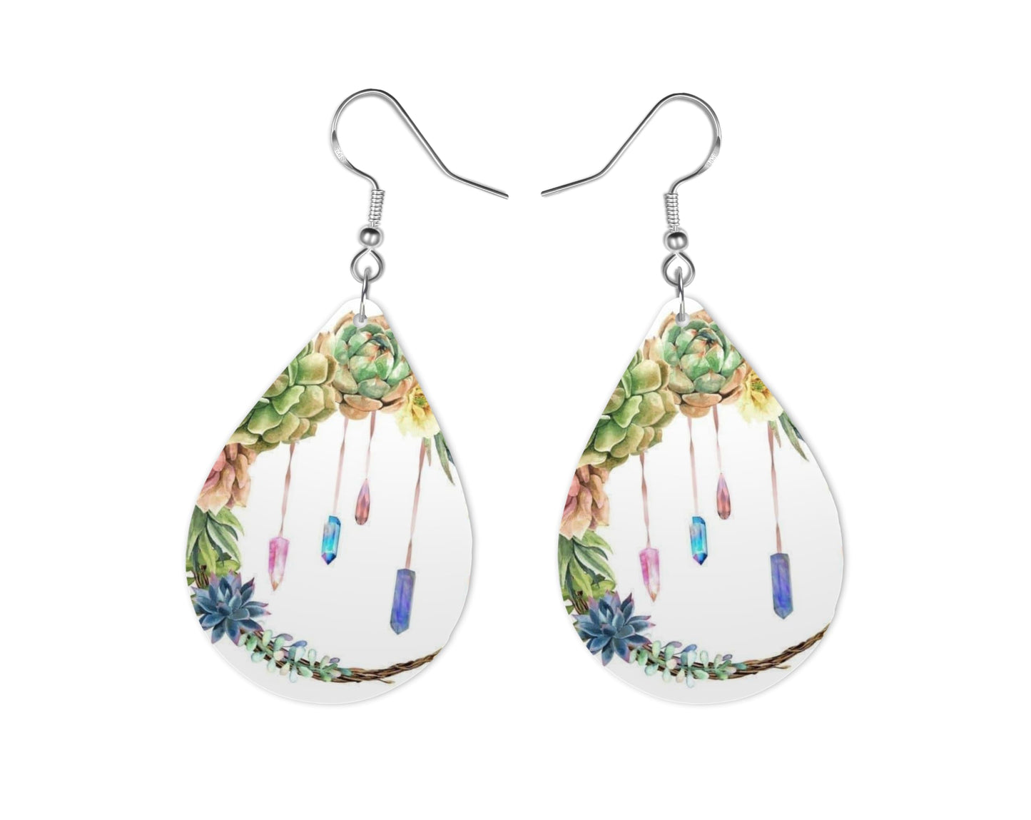 Crystal Design Earrings