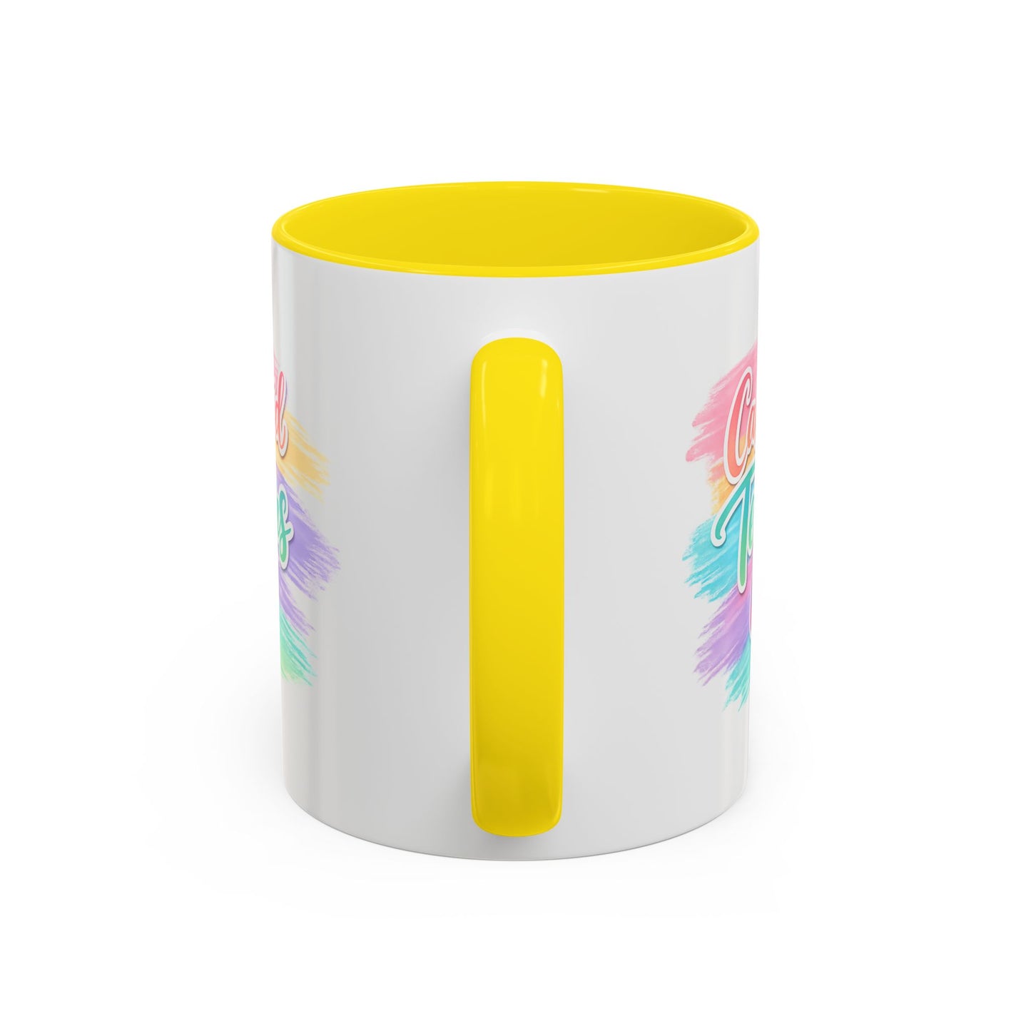 Caffeinated Teachers Club Mug | Cute Pastel Teacher Coffee Cup | Teacher Gift Mug