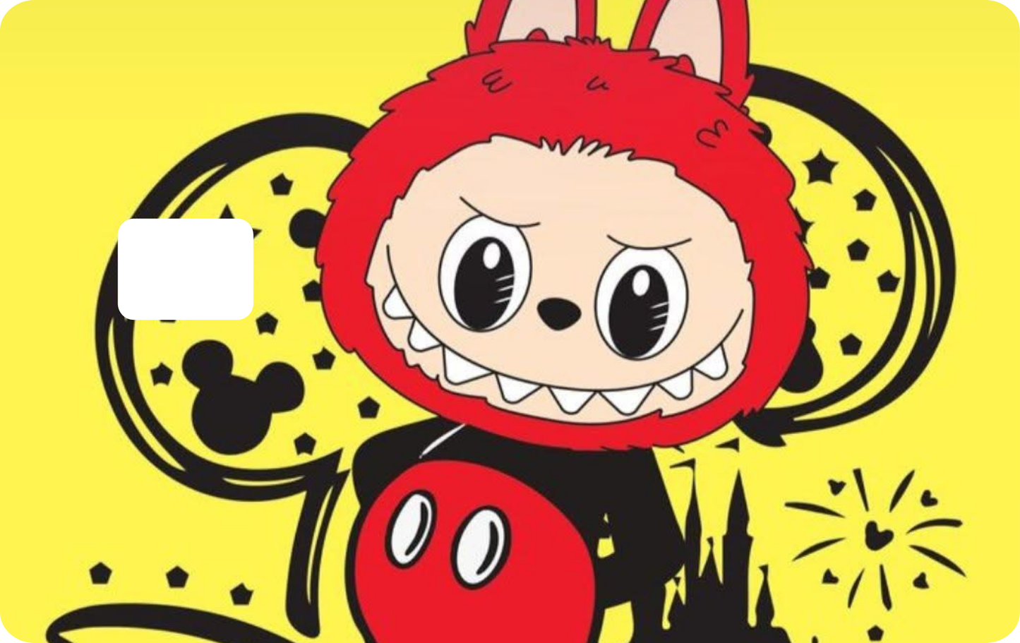 Cartoon Labubu Debit Card Skins