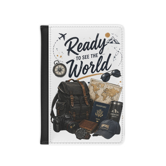 Ready to See the World Passport Cover – Travel Gear Passport Holder
