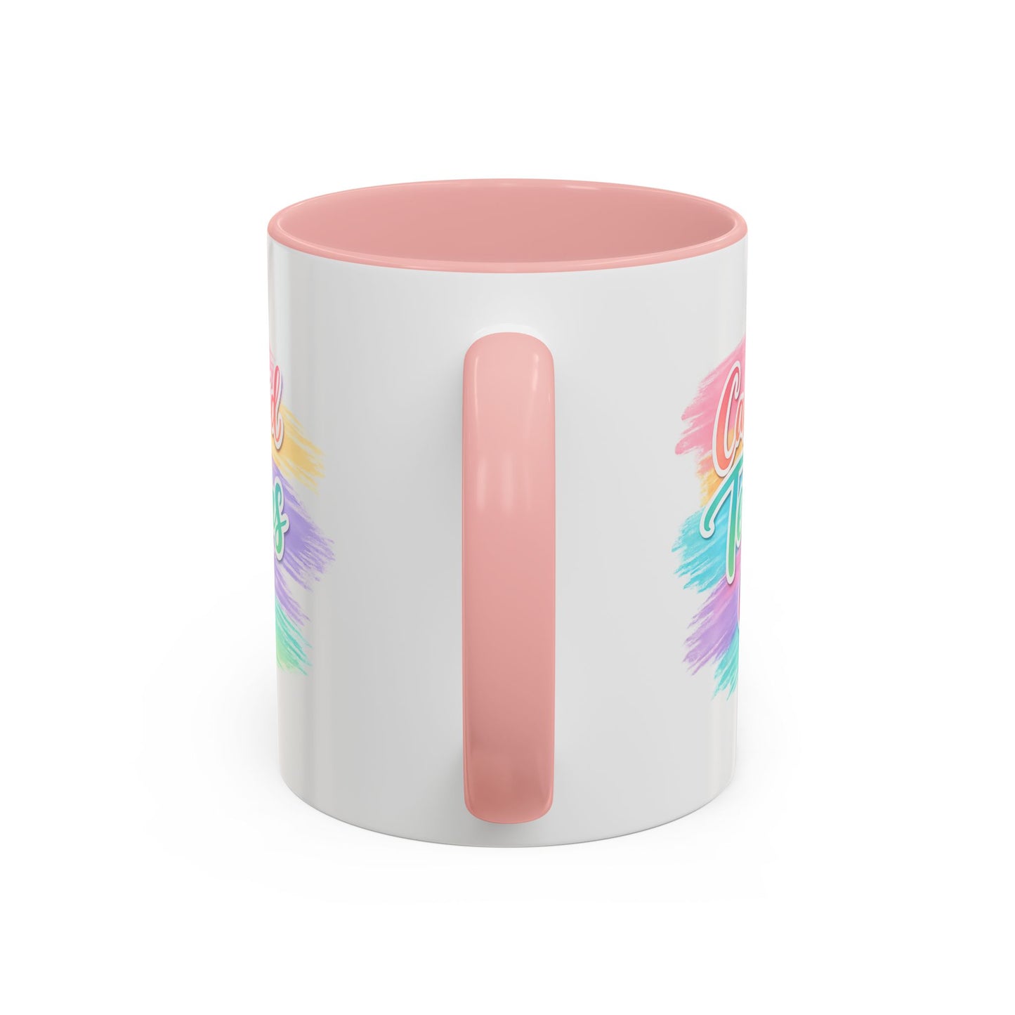Caffeinated Teachers Club Mug | Cute Pastel Teacher Coffee Cup | Teacher Gift Mug