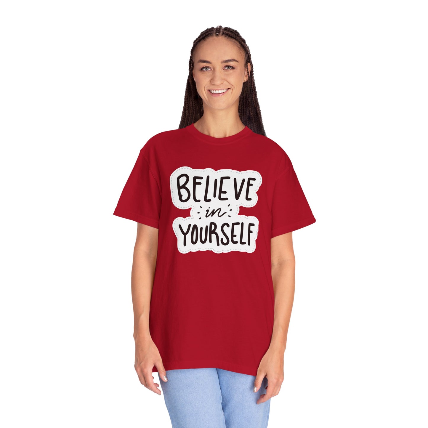 Believe in Yourself T-shirt | Inspirational Handlettered Motivational Tee