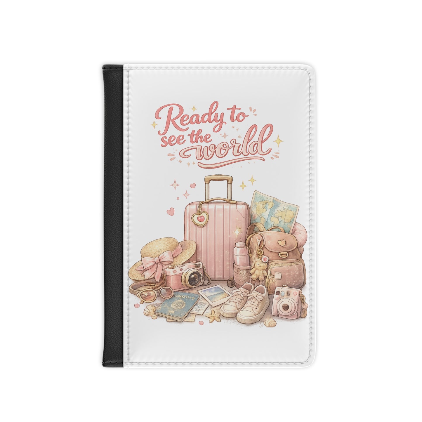 Ready to See the World Passport Holder – Adventure Travel Passport Cover