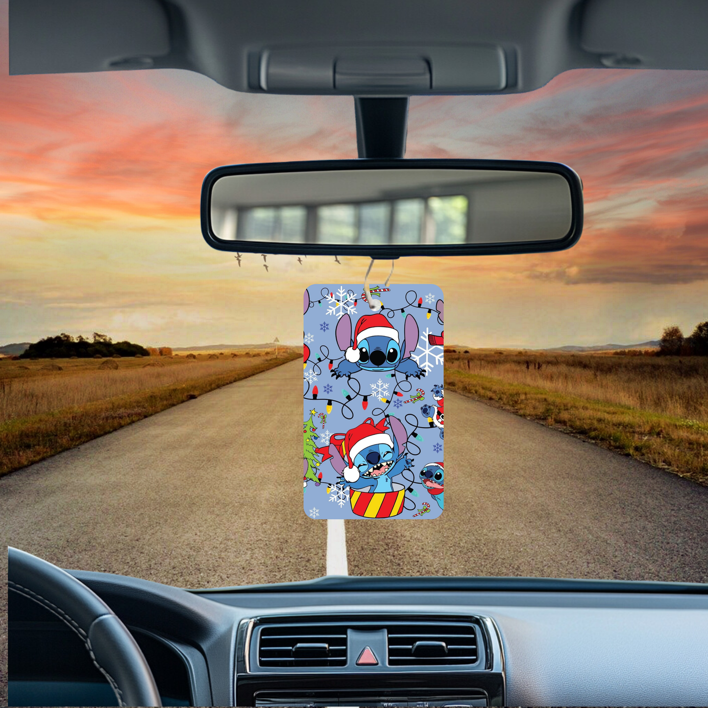 Cartoon Alien Air Freshener, Add Your Own Scent