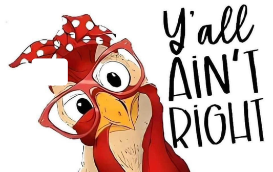 Chicken Design Debit Card Decal Skins