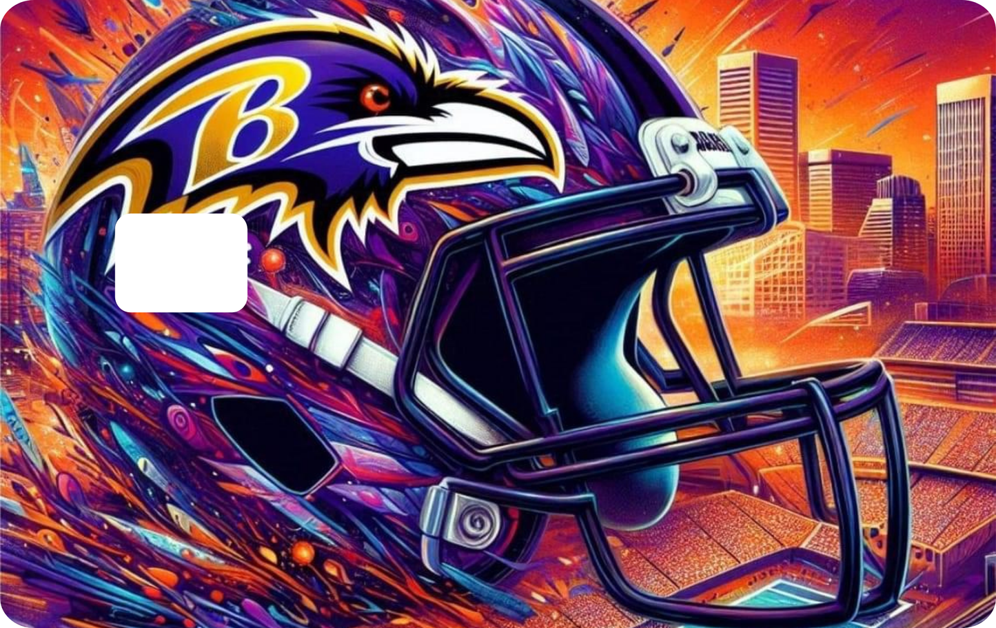 Sports Design Debit Card Decal Skins