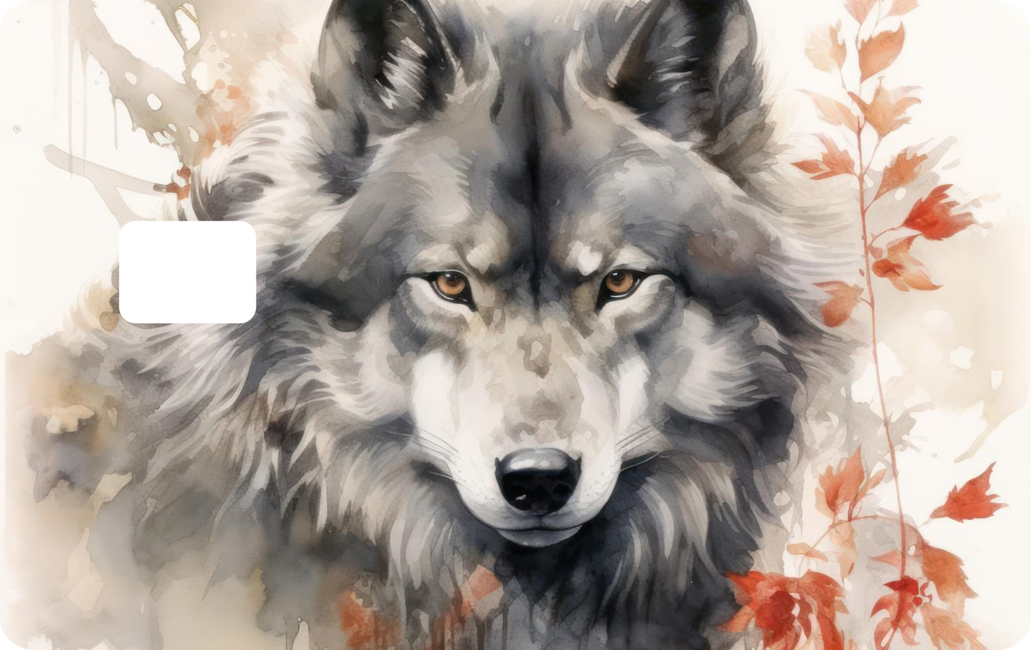 Wolf Debit Card Skins