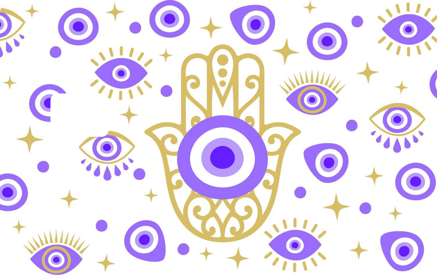 Evil Eye Design Debit Card Decal Skins