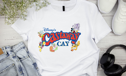 Castaway Cartoon T-shirt