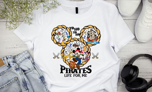 Pirate Cartoon T-shirt