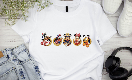 Mouse & Friends Cartoon T-shirt