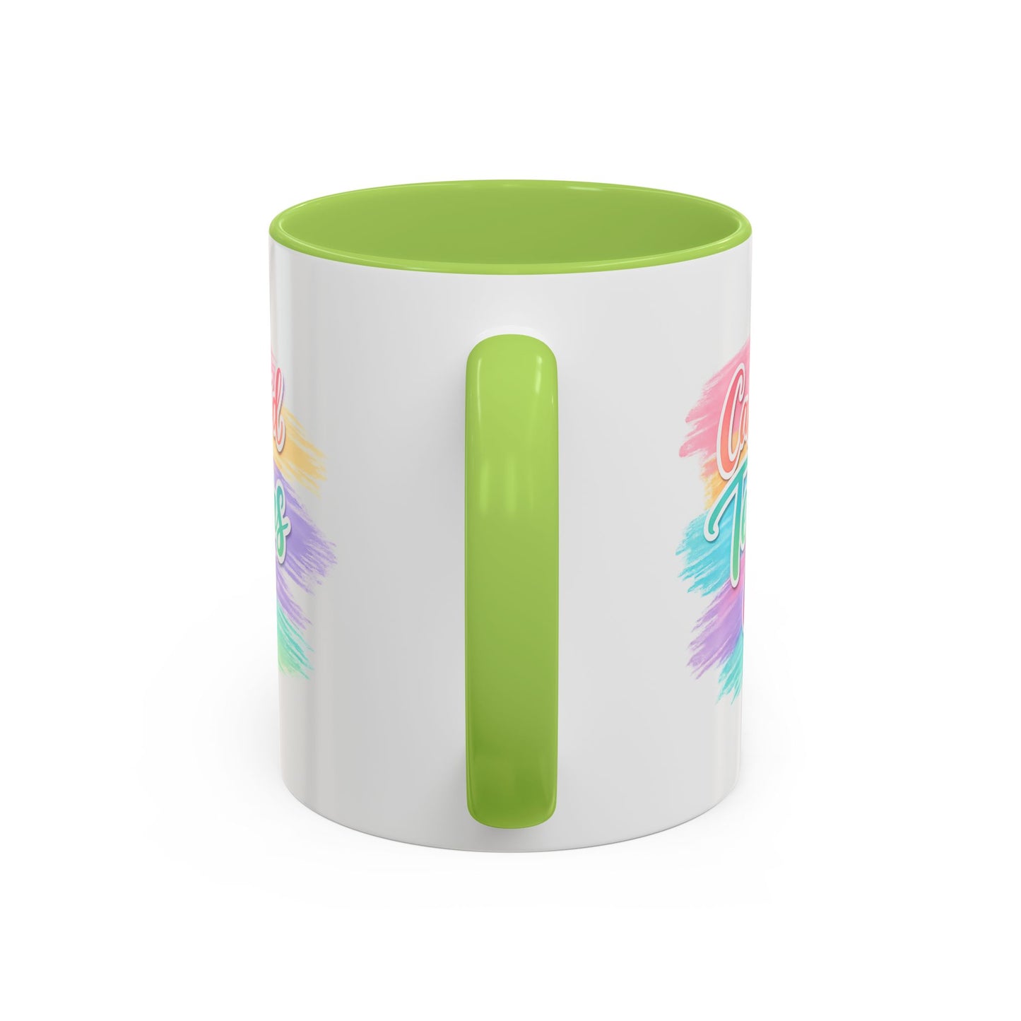 Caffeinated Teachers Club Mug | Cute Pastel Teacher Coffee Cup | Teacher Gift Mug